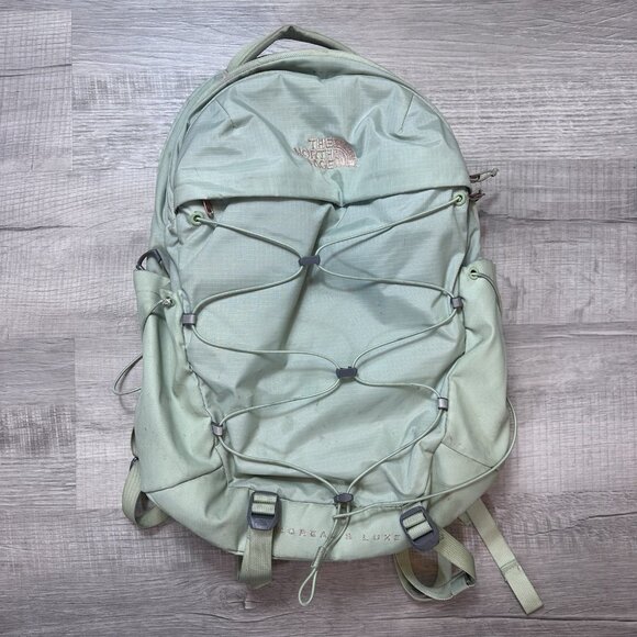 THE NORTH FACE Womens Borealis Luxe Backpack 27L Misty Sag-Burnt Metallic - Picture 1 of 11